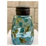 Variety of Vintage Glass Salt and Pepper Shakers in Beautiful Hues of Blue