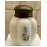 Variety of Vintage Glass Salt and Pepper Shakers in Beautiful Hues of Blue
