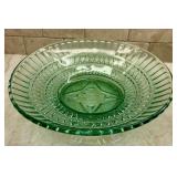 Antique R.S. Prussia Footed Bowl, Candy Bowl, Nut Dish, Serving Bowl and Stunning Vintage Green Glass Dish