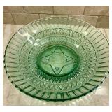 Antique R.S. Prussia Footed Bowl, Candy Bowl, Nut Dish, Serving Bowl and Stunning Vintage Green Glass Dish