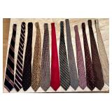 Variety of Beautiful Vibrant Neckties