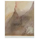 Floral Framed Art Print