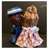 Variety of Vintage Figurines Including Zampiva Double Figure Spaghetti Hair Doll Figurine, Royal Worcester Porcelain Figurine Months of the Year May by Freda Doughty and More!