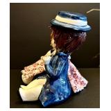 Variety of Vintage Figurines Including Zampiva Double Figure Spaghetti Hair Doll Figurine, Royal Worcester Porcelain Figurine Months of the Year May by Freda Doughty and More!