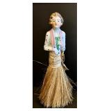 Variety of Vintage Figurines Including Zampiva Double Figure Spaghetti Hair Doll Figurine, Royal Worcester Porcelain Figurine Months of the Year May by Freda Doughty and More!