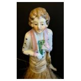 Variety of Vintage Figurines Including Zampiva Double Figure Spaghetti Hair Doll Figurine, Royal Worcester Porcelain Figurine Months of the Year May by Freda Doughty and More!
