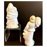 Variety of Vintage Figurines Including Zampiva Double Figure Spaghetti Hair Doll Figurine, Royal Worcester Porcelain Figurine Months of the Year May by Freda Doughty and More!