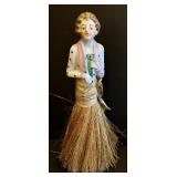 Variety of Vintage Figurines Including Zampiva Double Figure Spaghetti Hair Doll Figurine, Royal Worcester Porcelain Figurine Months of the Year May by Freda Doughty and More!