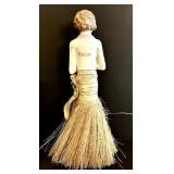 Variety of Vintage Figurines Including Zampiva Double Figure Spaghetti Hair Doll Figurine, Royal Worcester Porcelain Figurine Months of the Year May by Freda Doughty and More!