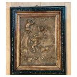 Beautiful Gilded Bronze Framed Art