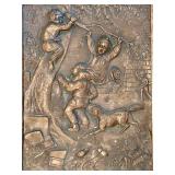 Beautiful Gilded Bronze Framed Art