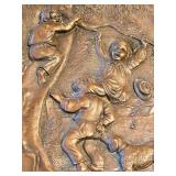 Beautiful Gilded Bronze Framed Art
