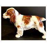 Vintage Royal Doulton Porcelain English Cocker Spaniel HN 036 and Small English Staffordshire Spaniel