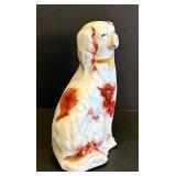 Vintage Royal Doulton Porcelain English Cocker Spaniel HN 036 and Small English Staffordshire Spaniel