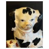 Vintage Staffordshire Spaniel with Puppy