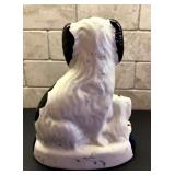 Vintage Staffordshire Spaniel with Puppy