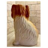 Vintage Staffordshire Ware Pottery Spaniel Dog
