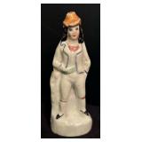 Five Antique Vintage Victorian Figurines