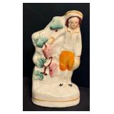 Five Antique Vintage Victorian Figurines