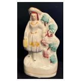 Five Antique Vintage Victorian Figurines