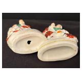 Two Vintage Staffordshire Dog Figurines
