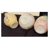 Three Antique Victorian Salt / Pepper Shakers