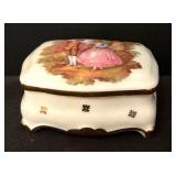 Vintage Limoges Trinket Box, France