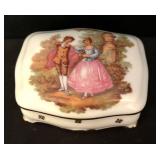 Vintage Limoges Trinket Box, France