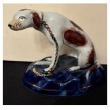 Vintage Staffordshire Dismal Hound Dog Figurine