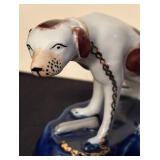 Vintage Staffordshire Dismal Hound Dog Figurine