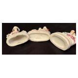 Three Antique Victorian Figurines