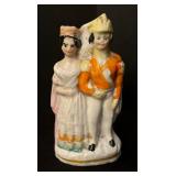 Three Antique Victorian Figurines