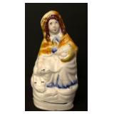 Three Antique Victorian Figurines