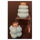 Two Antique EAPG Salt / Pepper Shakers