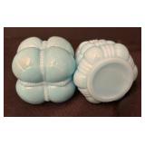 Two Antique EAPG Salt / Pepper Shakers