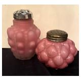 Antique Victorian and Consolidated Glass Salt / Pepper Shakers