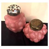 Antique Victorian and Consolidated Glass Salt / Pepper Shakers