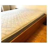 Queen Platform Bed with Storage Drawer