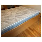 Queen Platform Bed with Storage Drawer