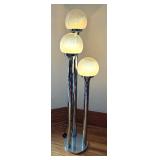 3 Globe Floor Lamp Vintage, Mazzega Murano Style