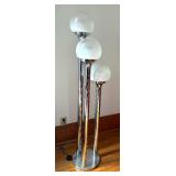 3 Globe Floor Lamp Vintage, Mazzega Murano Style