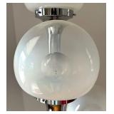 3 Globe Floor Lamp Vintage, Mazzega Murano Style