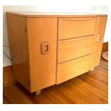 Mid Century Modern Heywood Wakefield Champagne Buffet
