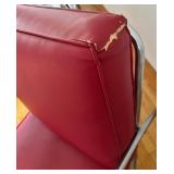 Vintage Art Deco Tubular Chrome Arm Chair