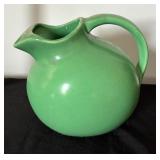 Three Vintage Ball Pitchers by Hall and USA Pottery