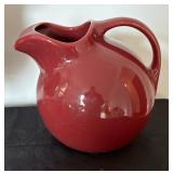 Three Vintage Ball Pitchers by Hall and USA Pottery