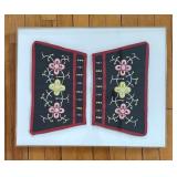 Framed Beaded Ethnic Textiles