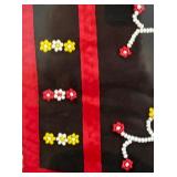 Framed Beaded Ethnic Textiles