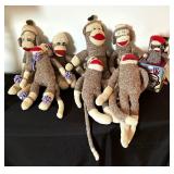 Sock Monkeys and Sock Monkey Jack in the Box