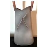 Artisan Crafted Vase with Handle